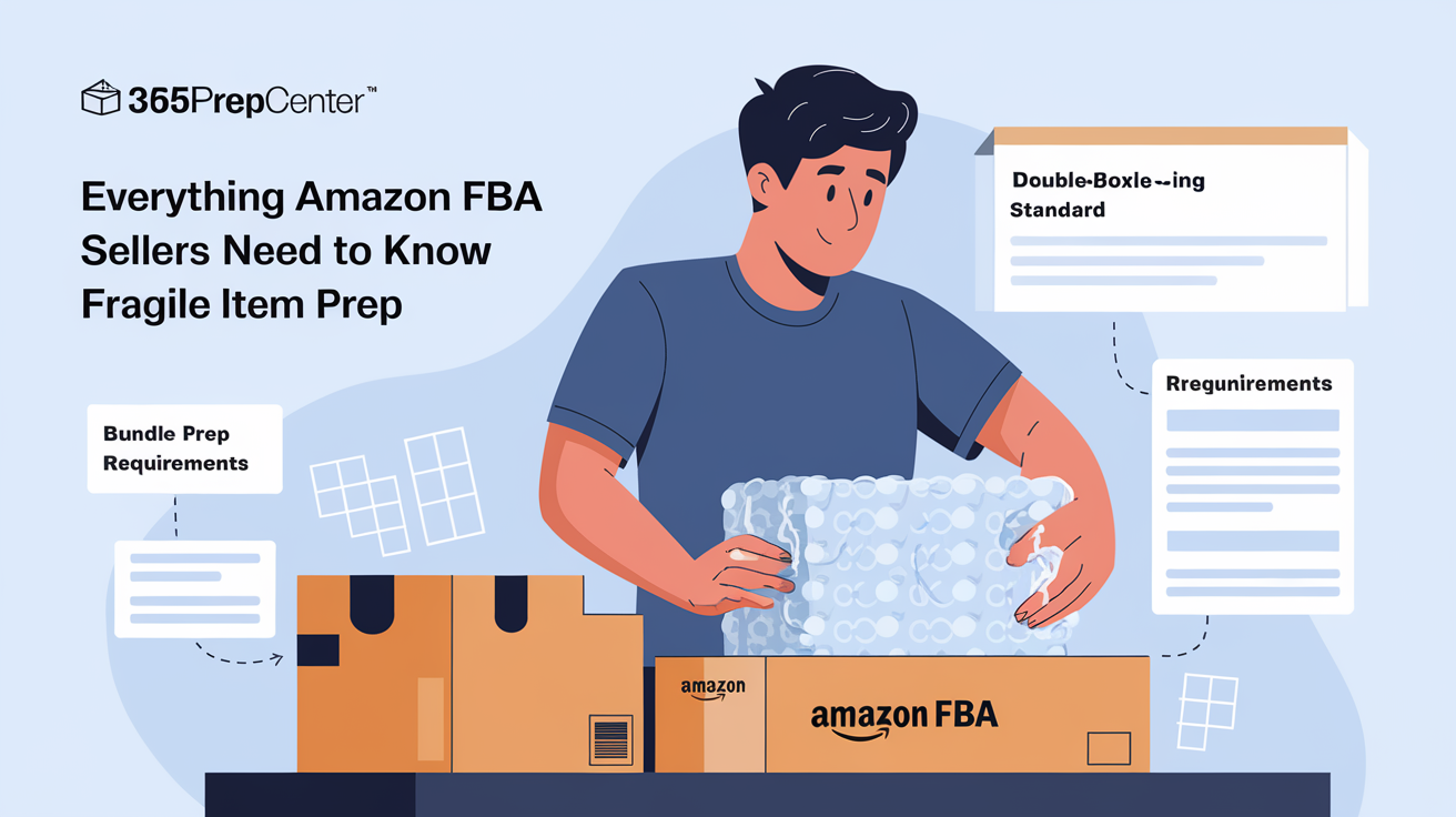 Amazon FBA Fragile Items: Bubble Wrap, Padding & Full Prep Requirements