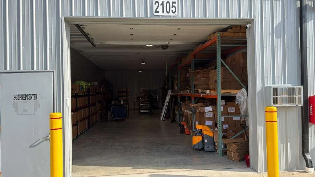 365PrepCenter warehouse interior in Lebanon, Ohio